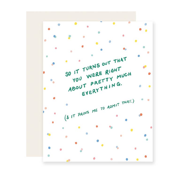 So It Turns Out for wholesale by Slightly Stationery