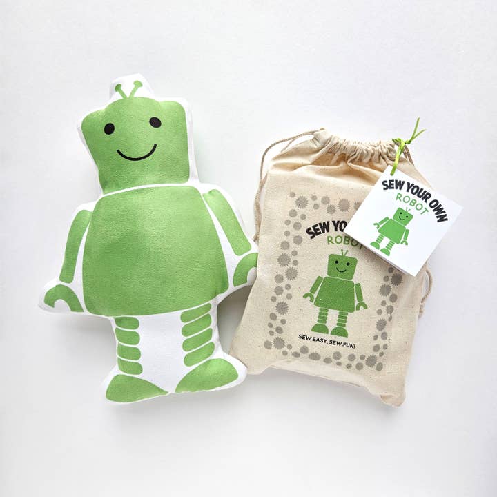 Robot Sewing Craft Kit for wholesale by Nickwilljack