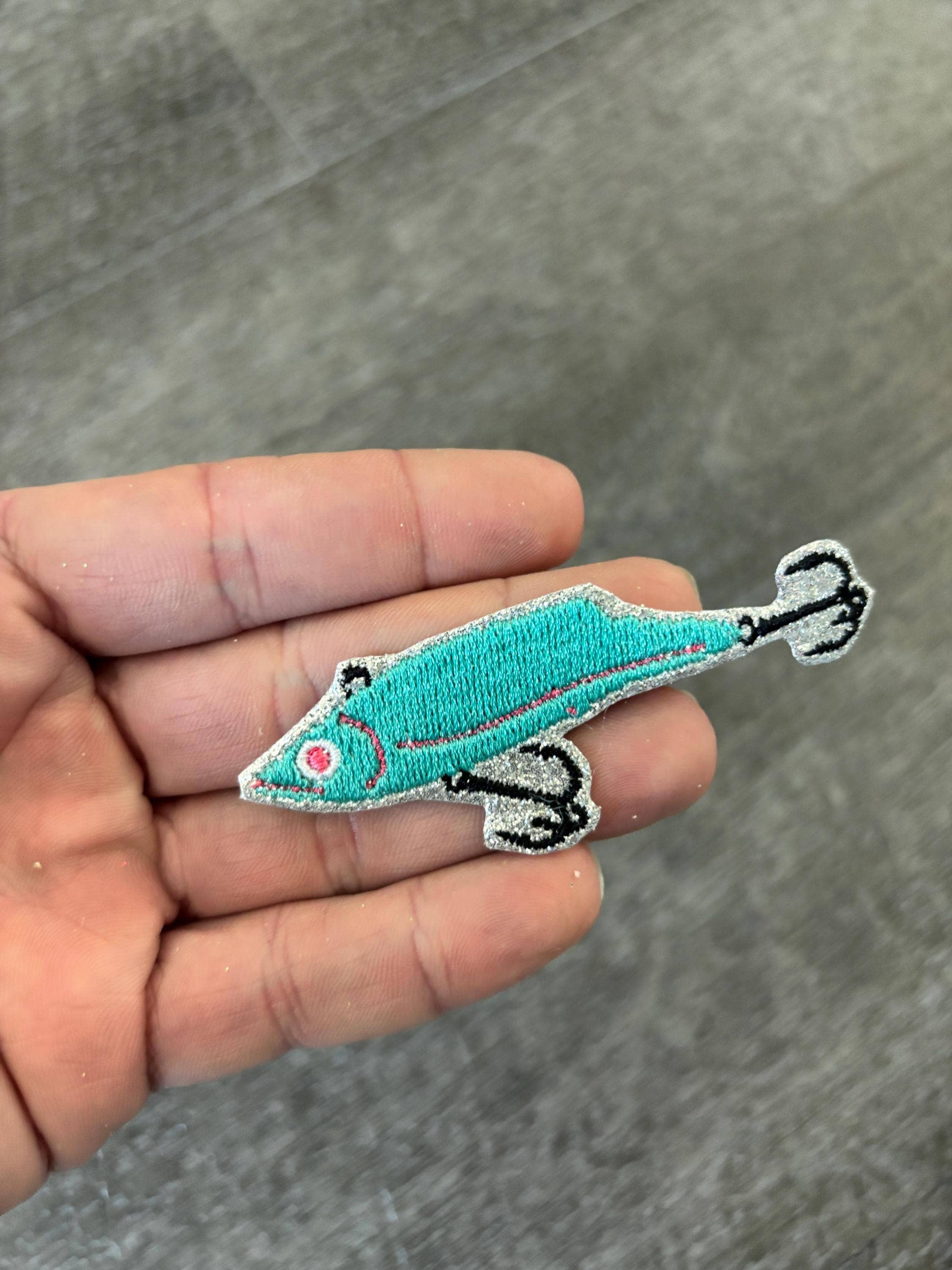 Eric Hill Designs, LLC - Wholesale Patch - Fishing Pole, Lures, Bass, Rod & Trucker Hat Iron-On Patches2