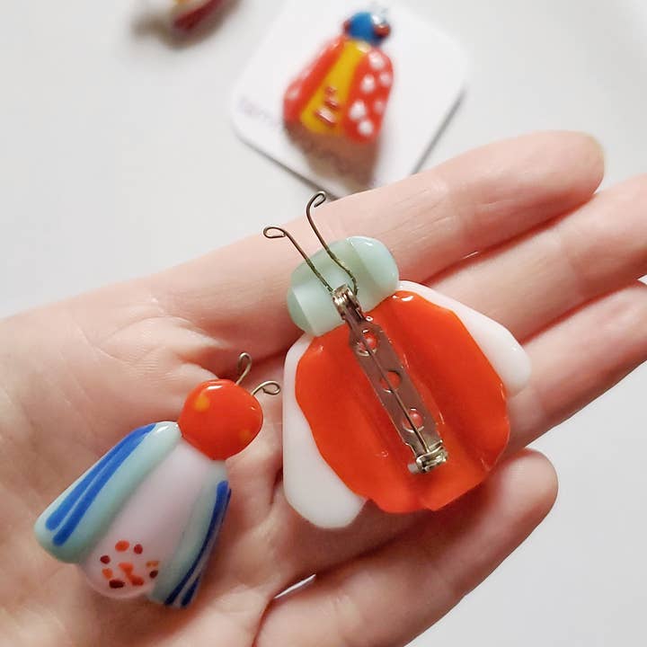 TommyGunGlass - Vente Broches - Broches Funky Bugs2