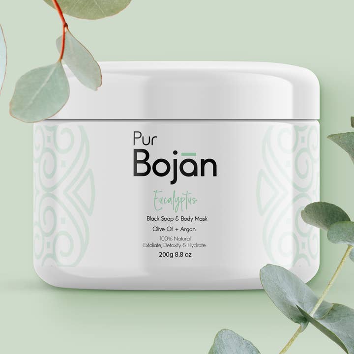 Eucalyptus | Marokkaanse zwarte zeep voor wholesale door vinci & Purbojan