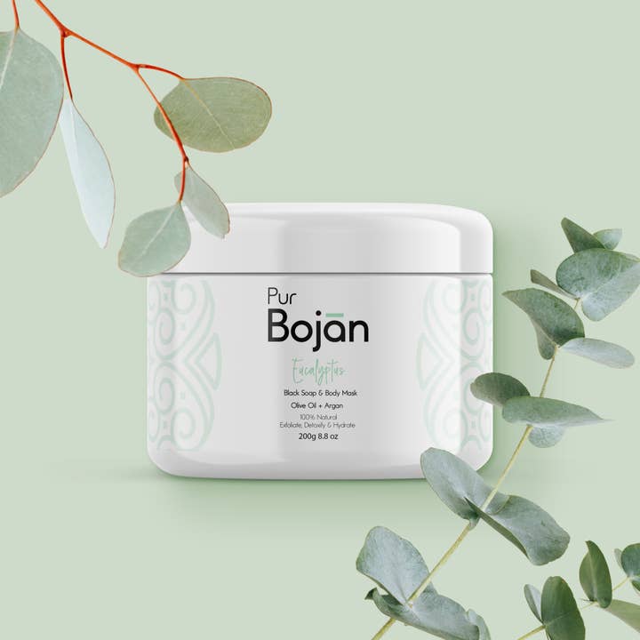 Eucalyptus | Moroccan Black Soap for wholesale by vinci & Purbojan