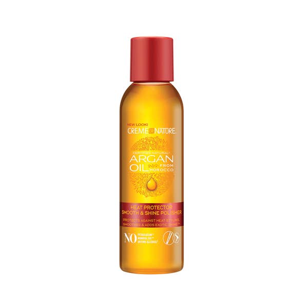 Majestic Wholesale – wholesale Värmeskydd för hår – CREME OF NATURE ARGANOLJA VÄRMESKYDD GLANSPOLERARE 4OZ