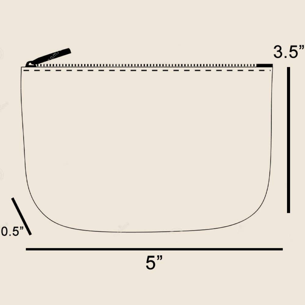 MULTI Sparkling Champagne Bottle Seed Beaded Coin Purse for wholesale on Faire3