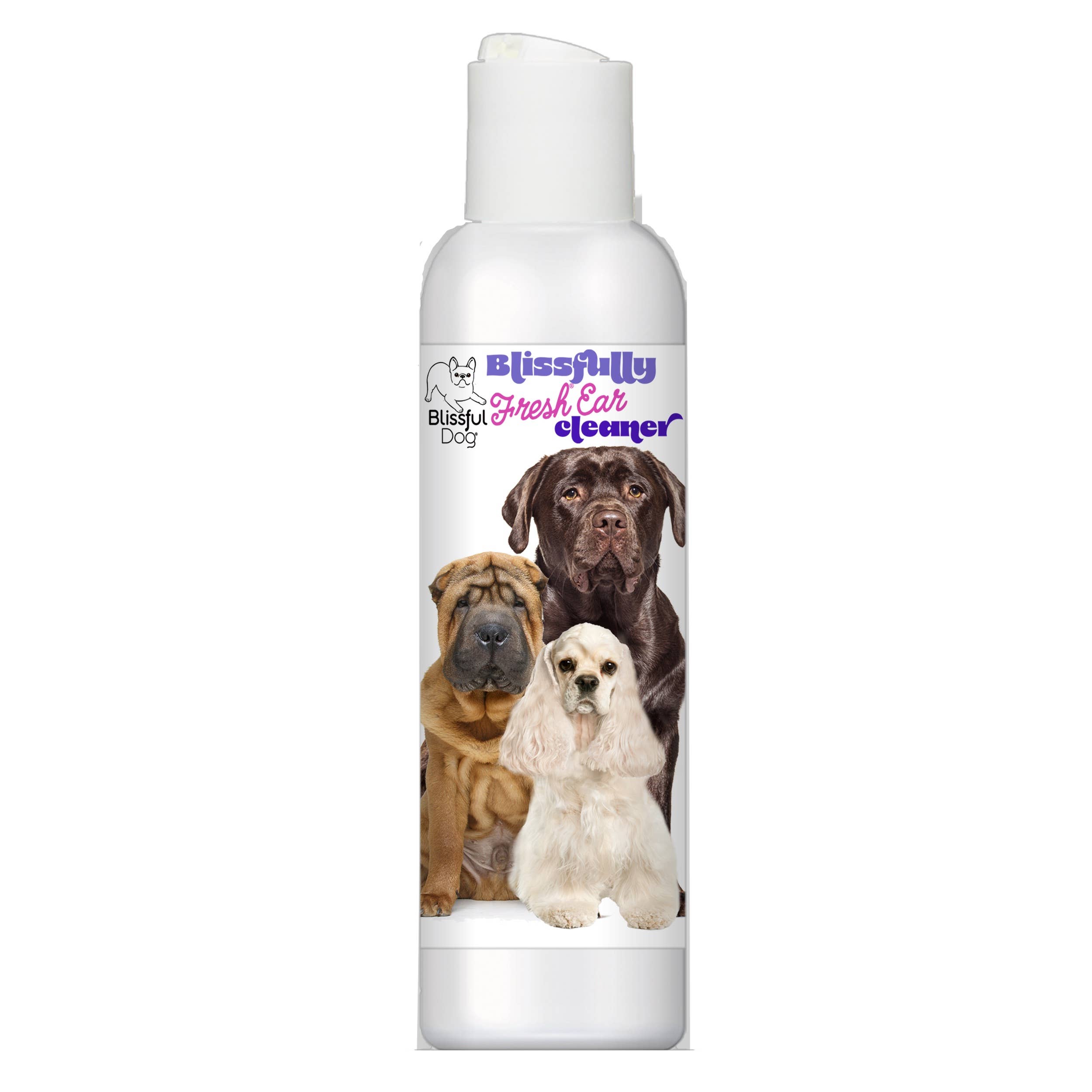 The Blissful Dog - Wholesale Pet Cleaning Supplies - Blissfully Fresh Dog Ear Cleaner in 4, 8, 16 oz1