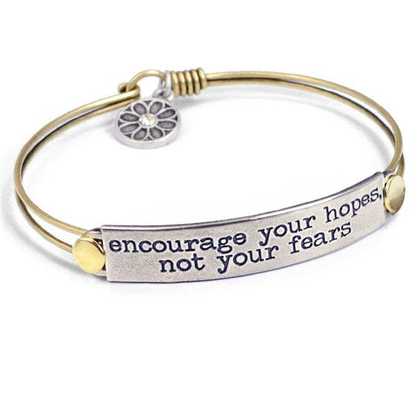 Sweet Romance Jewelry - Wholesale Bangle Bracelet - Inspirational Message Bar Bangle Bracelets2
