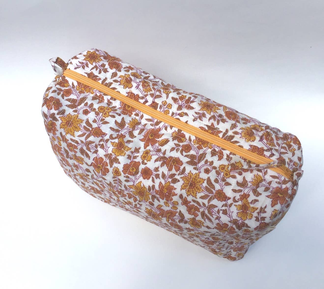 Mehera Shaw - Wholesale Makeup/Cosmetic Bag - Cosmetics Bag - Quilted Hand Block Print Cotton4