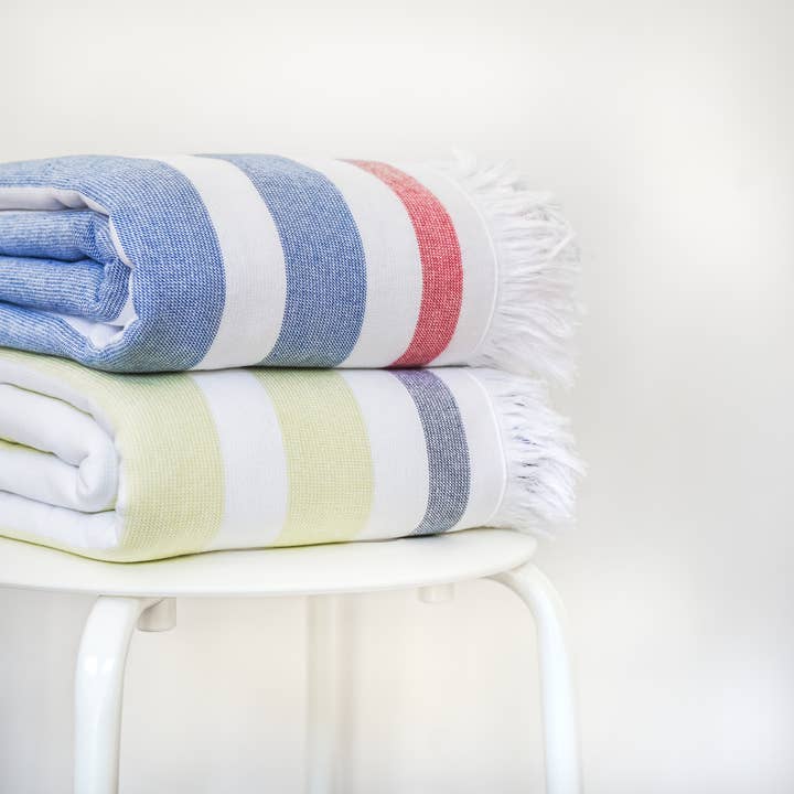 Luzia Turkse Katoenen Strandhanddoeken – Set van 6 voor wholesale door Luzia