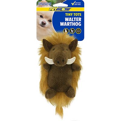 Tiny Tots Walter Warthog 4.7" for wholesale by Marnoch Pet Supplies