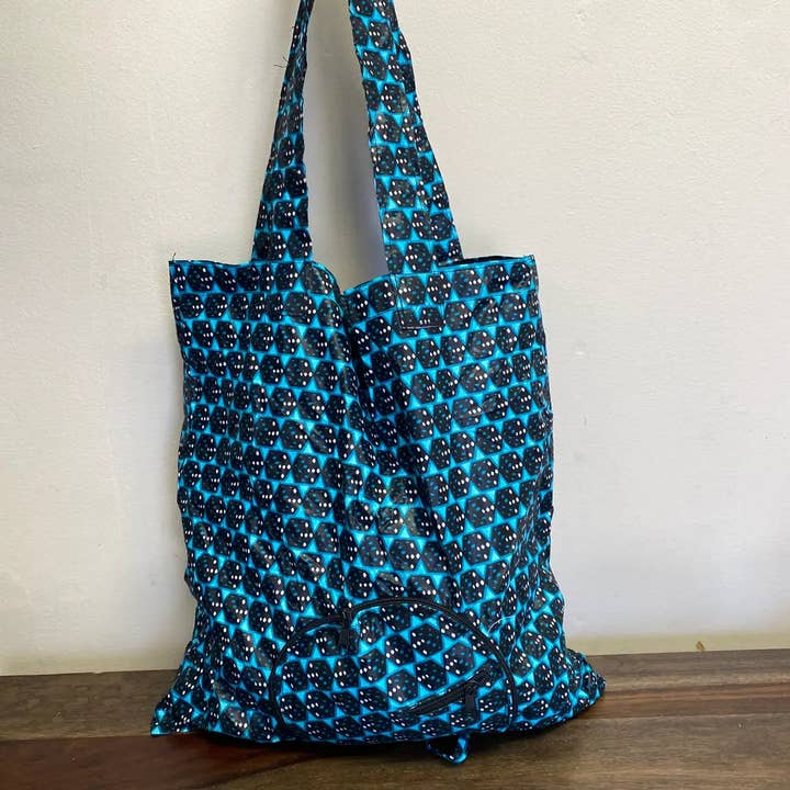 Chitenge Reusable Shopping Tote for wholesale by Gitzell FairTrade