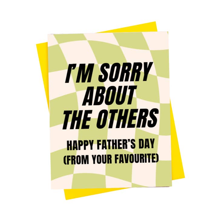 Jk Card Shop - Wholesale Father's Day Card - Your Favourite - Father's Day0