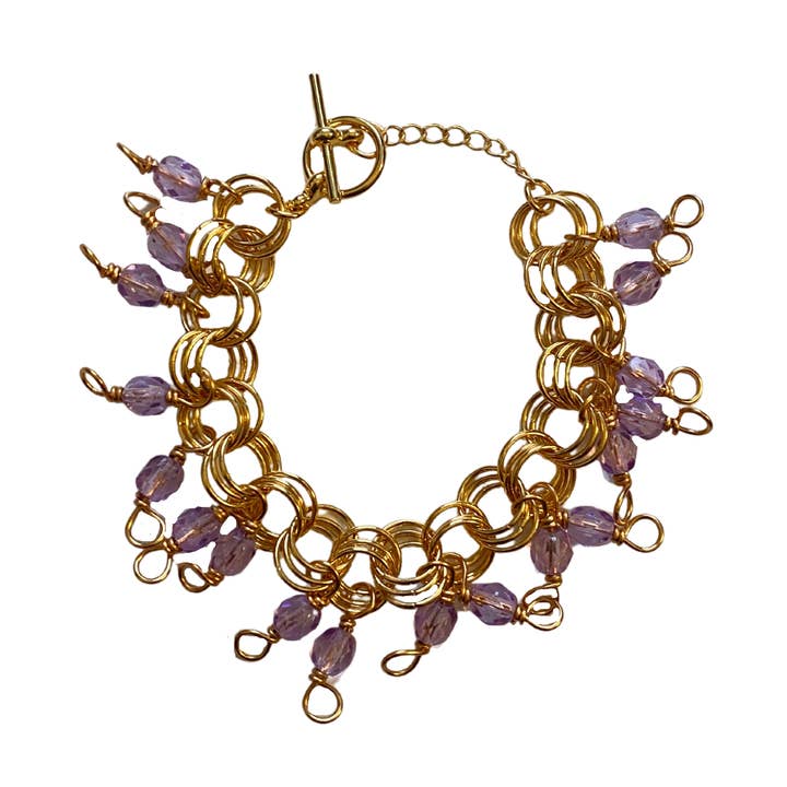Le bracelet Donna en lilas pour la vente par Links by J. Kiere