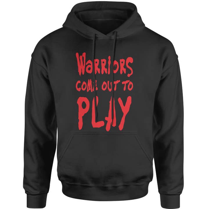 Chandail à capuchon Warriors Come Out To Play pour adulte pour la vente par Expression Tees