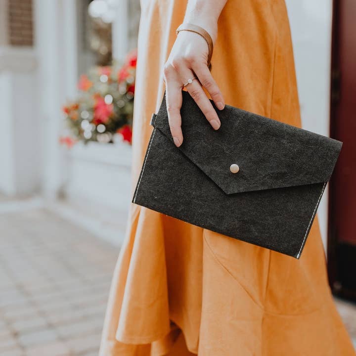 Envelope Clutch for wholesale by Perennity Home & Gift