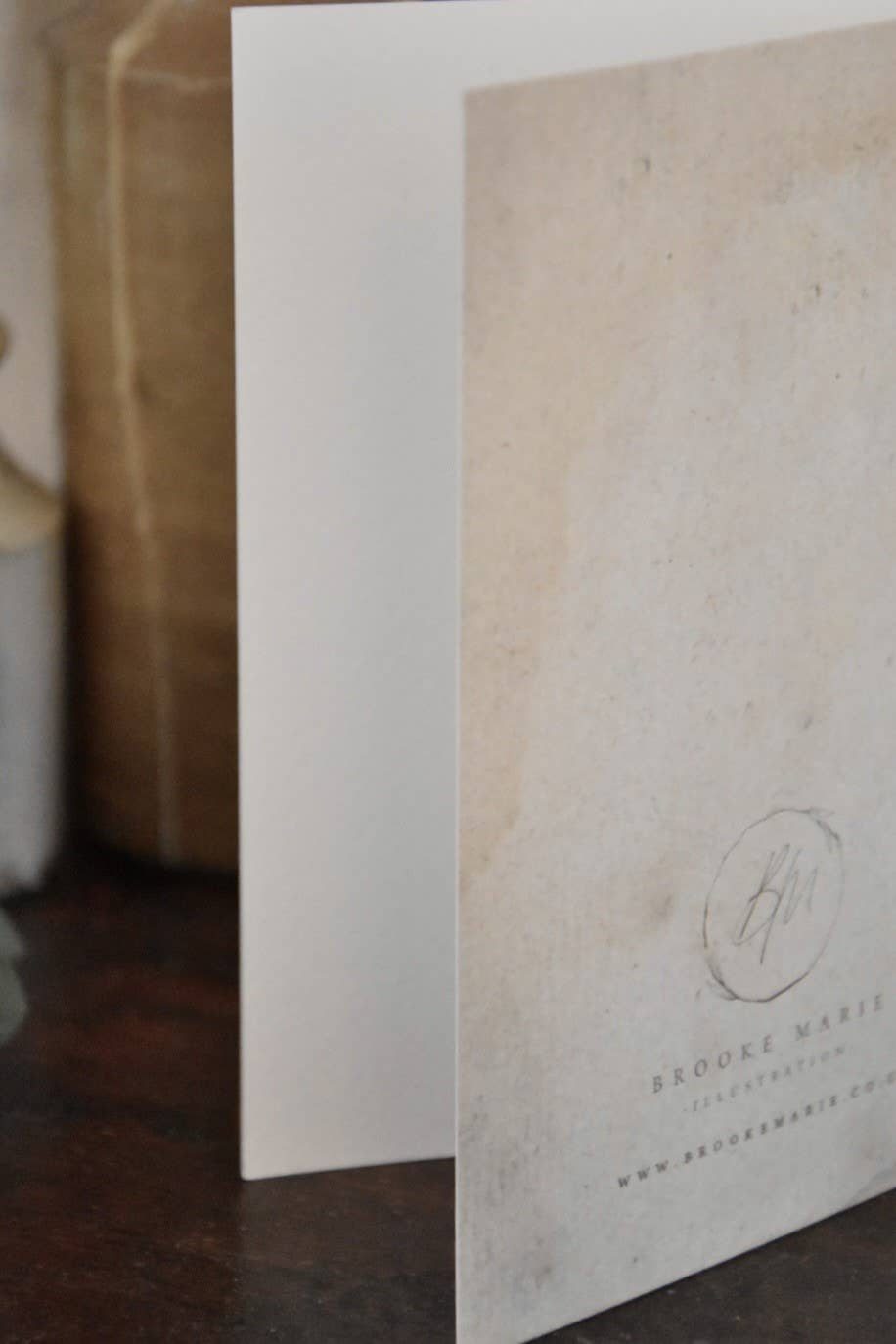 Brooke Marie - Wholesale Everyday Greeting Card - Summer Strawberry Cake Vintage Finish Card2