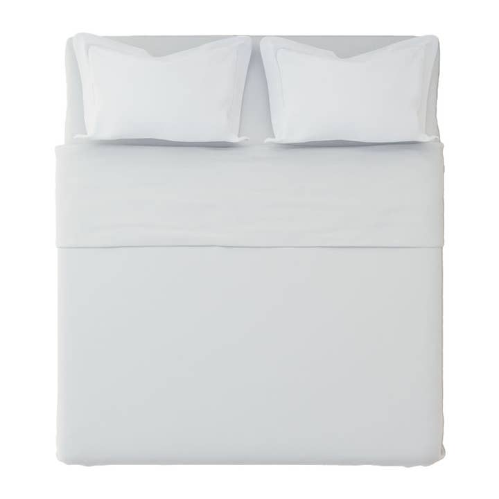 Dobbeltsengesæt i bomuld med tryk — Helsinki for engroshandel hos Gemini Padana