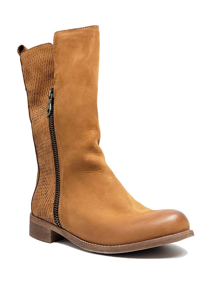 ART. 203b Western solbrune støvler, slangeeffekt for engroshandel hos Eccellenza Donna