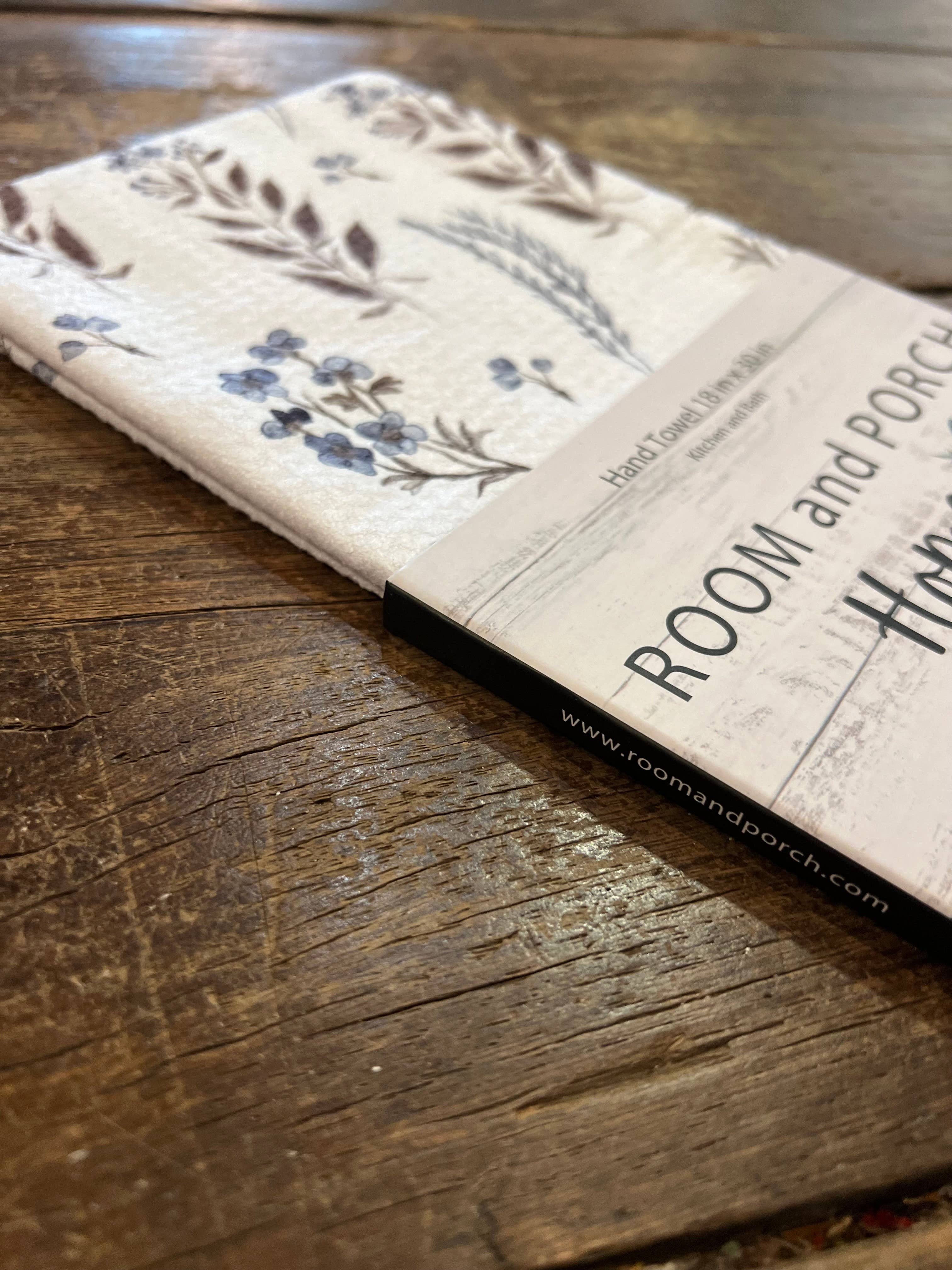 ROOM and PORCH - Wholesale Tea Towel - Calm Floral - Hand/Tea Towel - Recycled Microfiber1