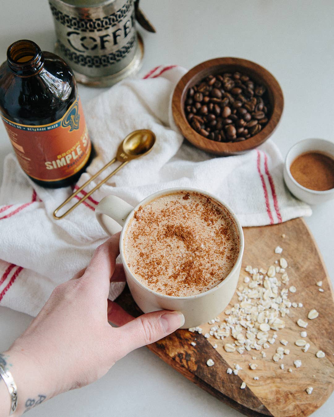 Portland Syrups - Wholesale Cocktail Mix/Syrup - Brown Sugar Simple Syrup 12 oz - Mixed Drinks & Coffee Syrup4