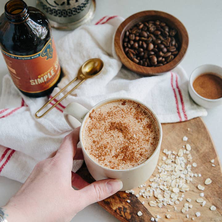 Portland Syrups - Wholesale Cocktail Mix/Syrup - Brown Sugar Simple Syrup 12 oz - Mixed Drinks & Coffee Syrup4