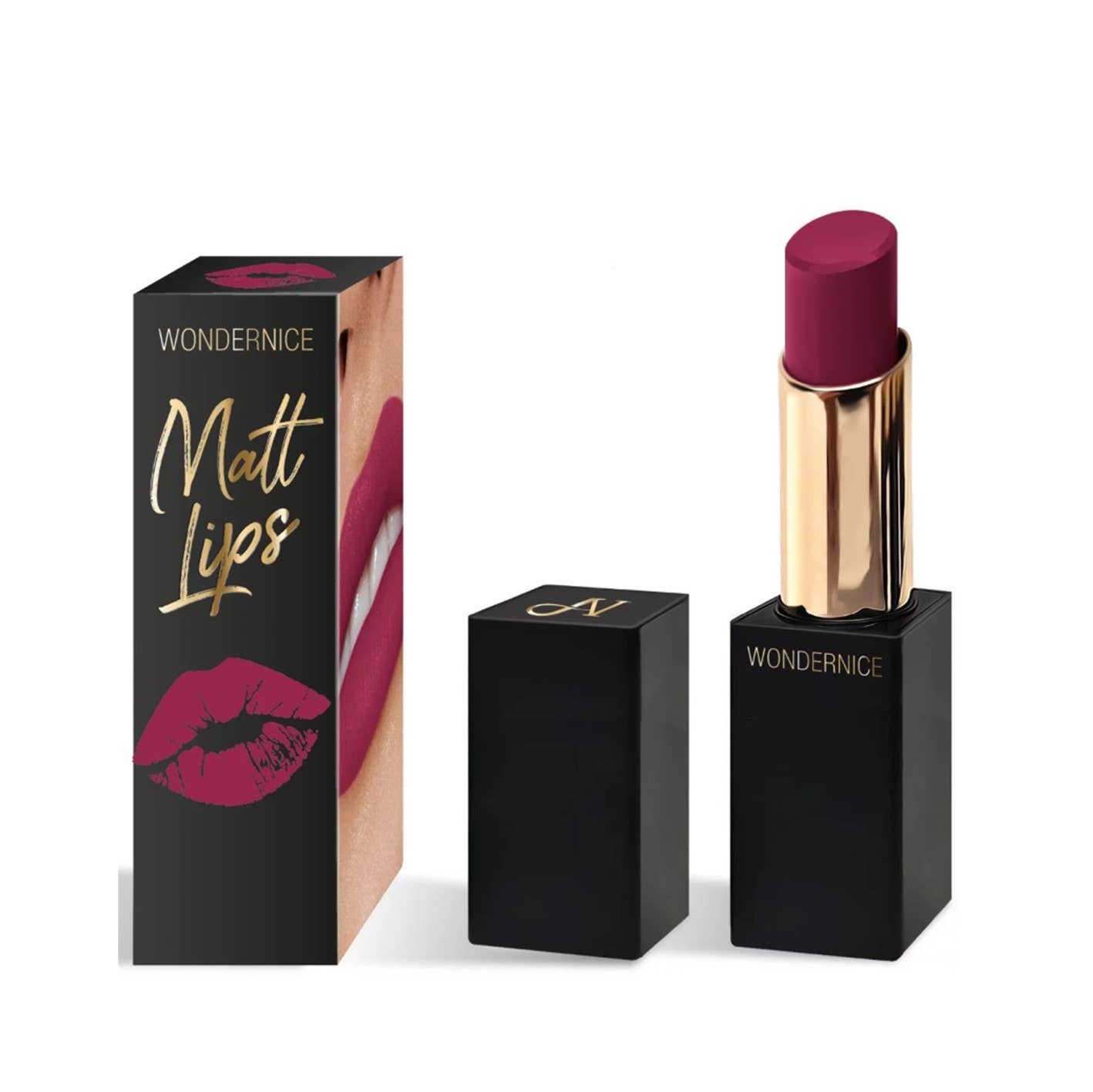 IngrossoBeauty by INCI Srl - Vente Rouges à lèvres - Présentoir de rouge à lèvres Matt Lips 6 couleurs, 36 pièces et testeurs3