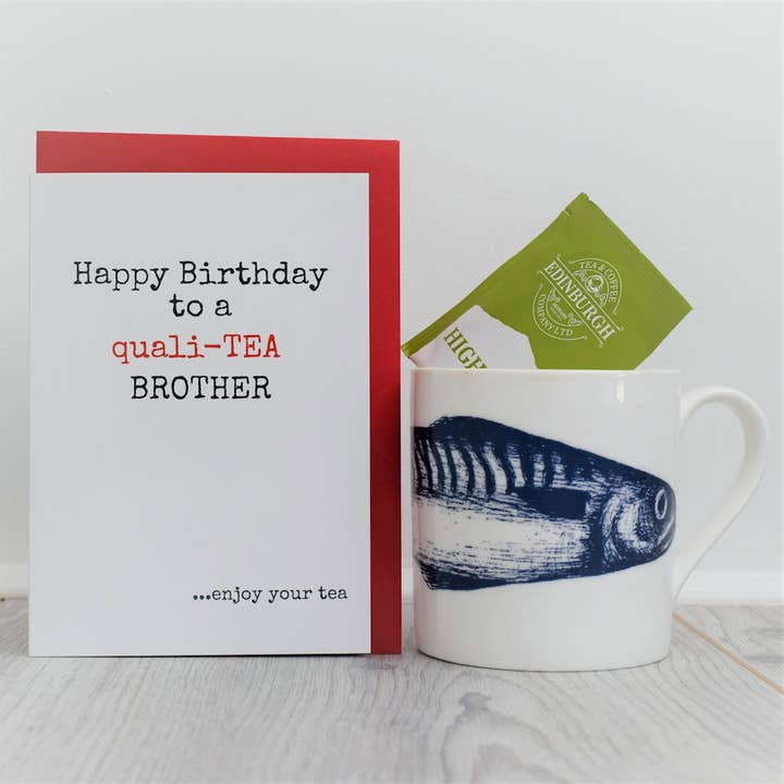 Teabag Greeting Card - TEA-059 for wholesale by Smith & Ross Designs