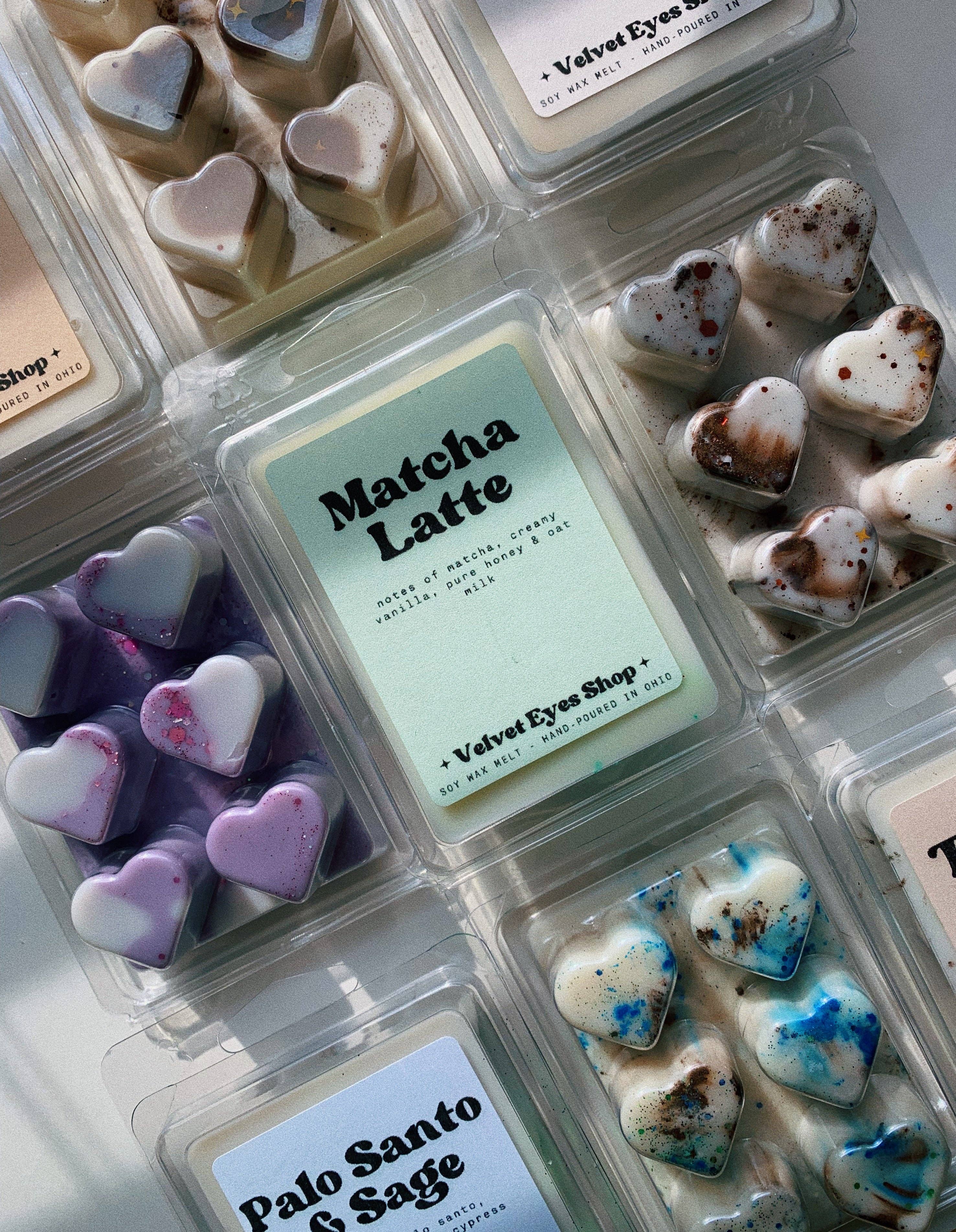 Velvet Eyes Shop - Vente Fondants - Cire fondante au matcha latte2