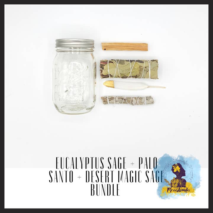 Eukalyptus+ Sage Meditation Kit för wholesale av Freedomlei State of Mind
