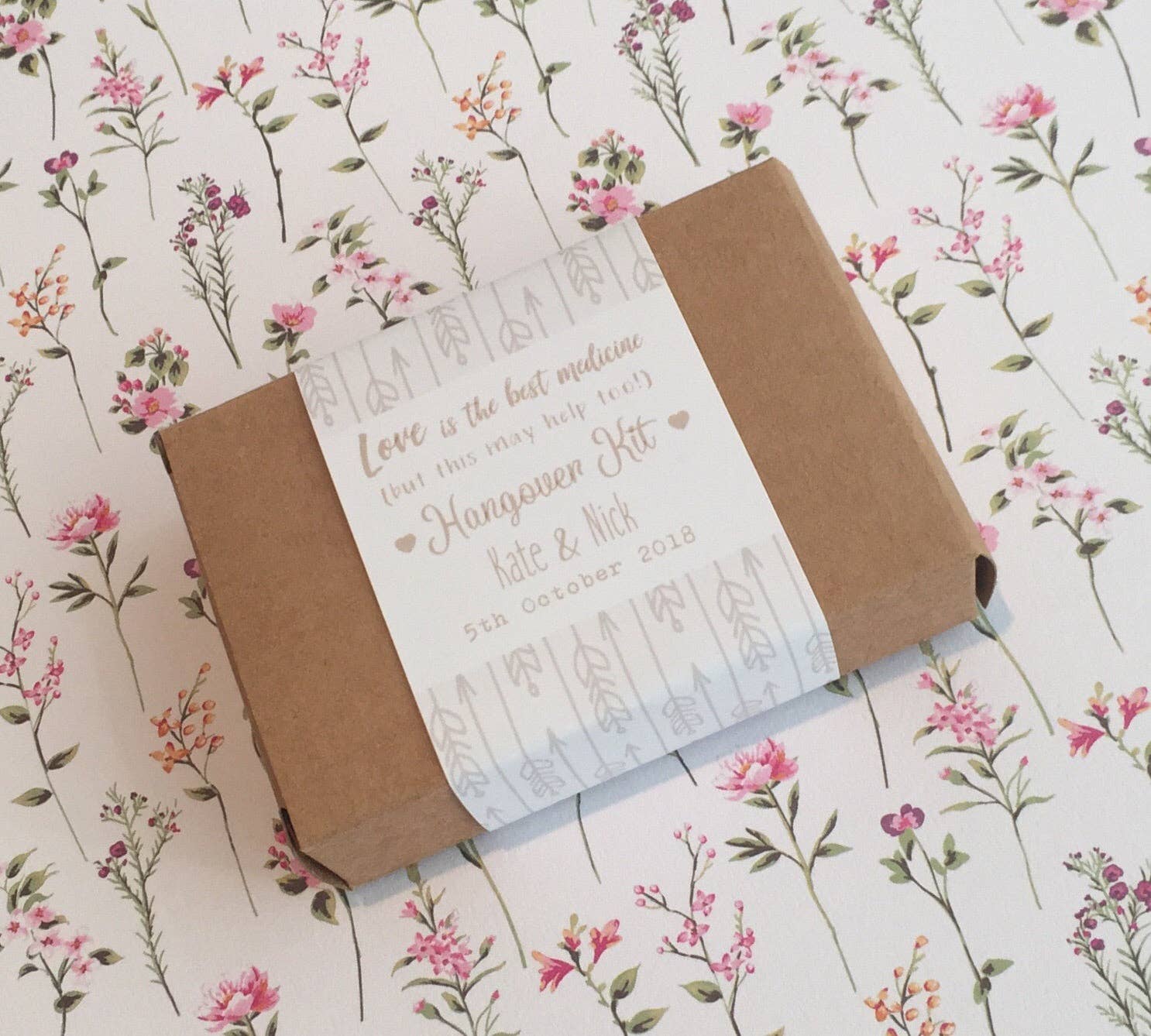 Mermaid Marys – wholesale Party favour bag/box – Hangover Survival Kit Wedding Favour Boxes & Sleeve8