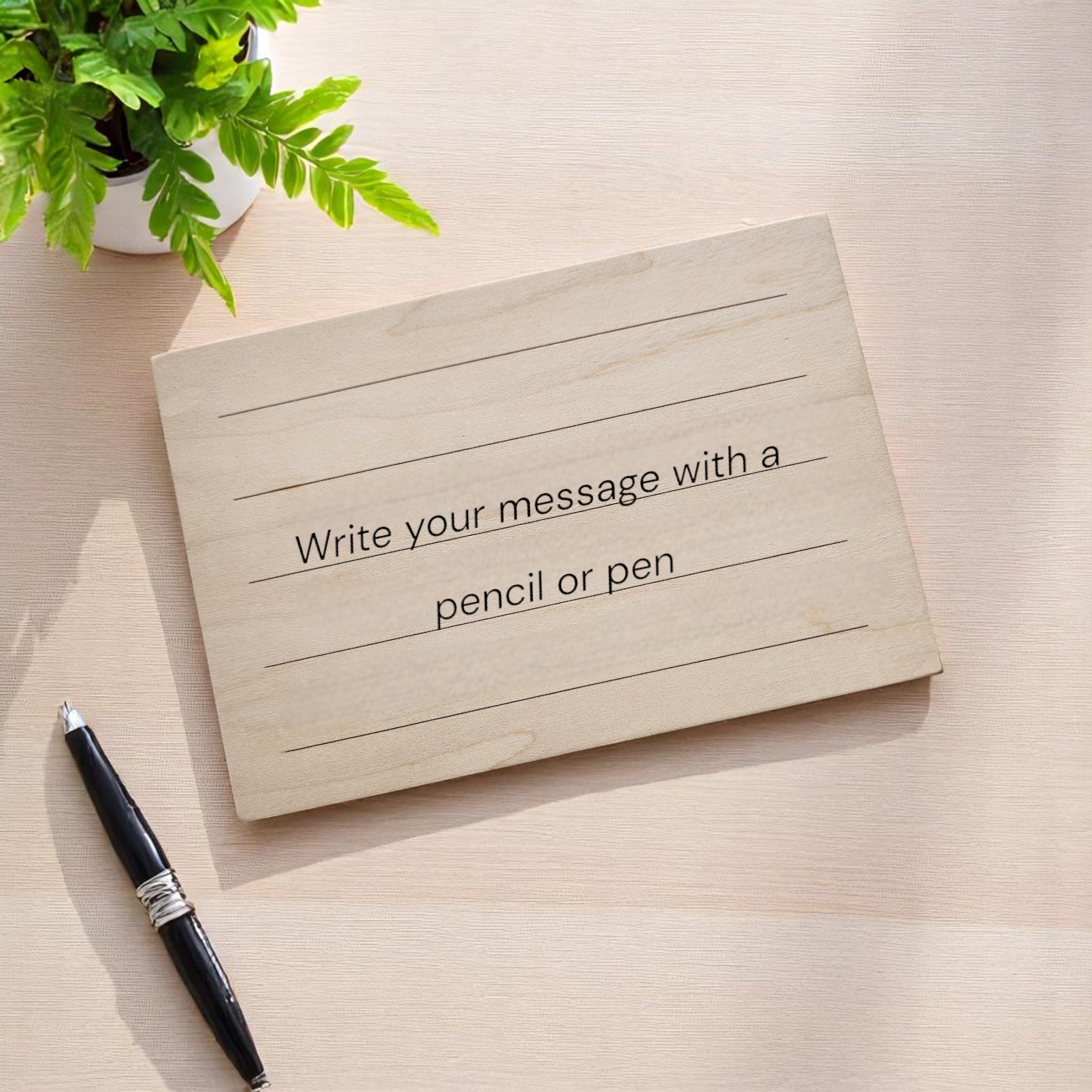 G + H Gifts - Wholesale Mother's Day Card - Mother's Day - Wooden Forever Card 1