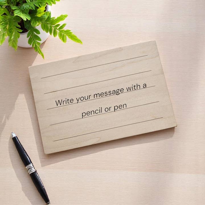 G + H Gifts - Wholesale Mother's Day Card - Mother's Day - Wooden Forever Card 1