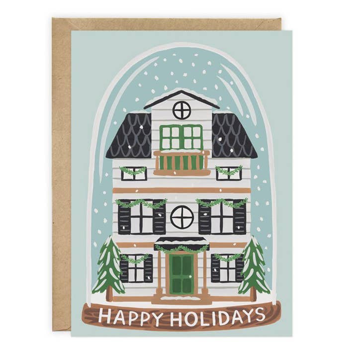 LoveLight Paper - Wholesale Christmas Card - Snow Globe - Christmas Card0