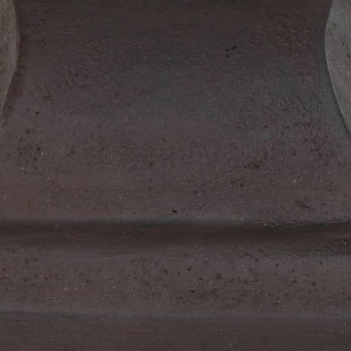 Sunnydaze Decor - Wholesale Bird Bath - Modern Glass Fiber Reinforced Concrete Bird Bath - Brown8