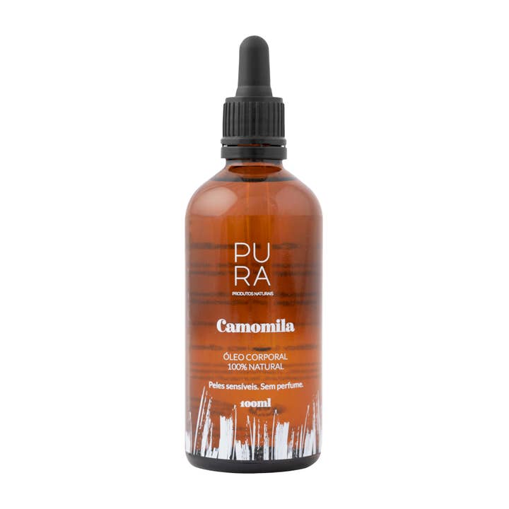 Chamomile Body Oil - Sensitive Skin 100ml for wholesale by Pura - Produtos Naturais