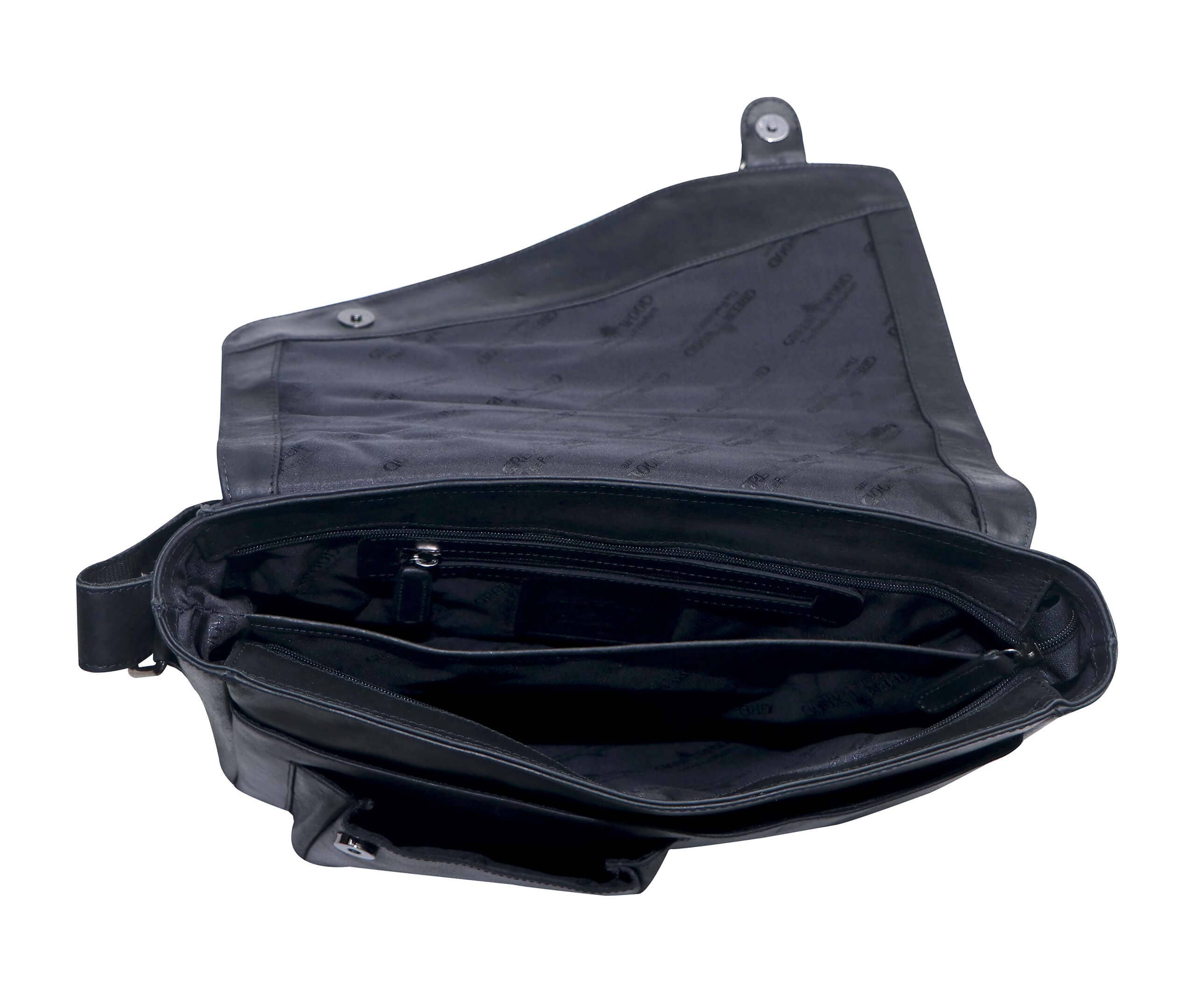 Greenwood – wholesale Kurirväska – Unisex – Greenwood Dexter läderväska för män och kvinnor, passar 14-tums laptop27