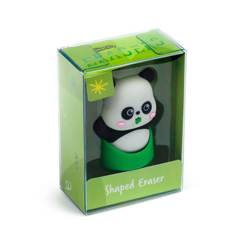 Puckator Ltd – Engroshandel Viskelæder - Børn – Panda viskelæder i en miniæske2