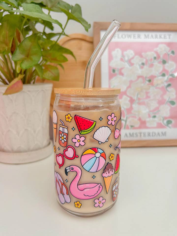 Beach Day Cup for wholesale by Sunrays and Macrame