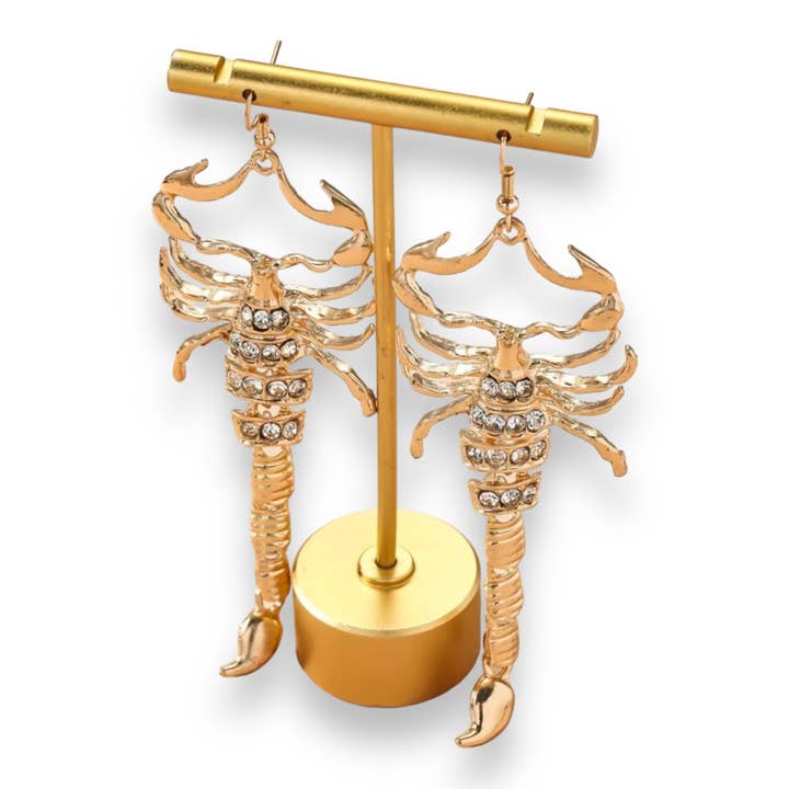 Kinky Pleasure - Wholesale Hangende/ronde oorbellen - Kinky Pleasure - S042 - Earrings - Scorpion Deluxe