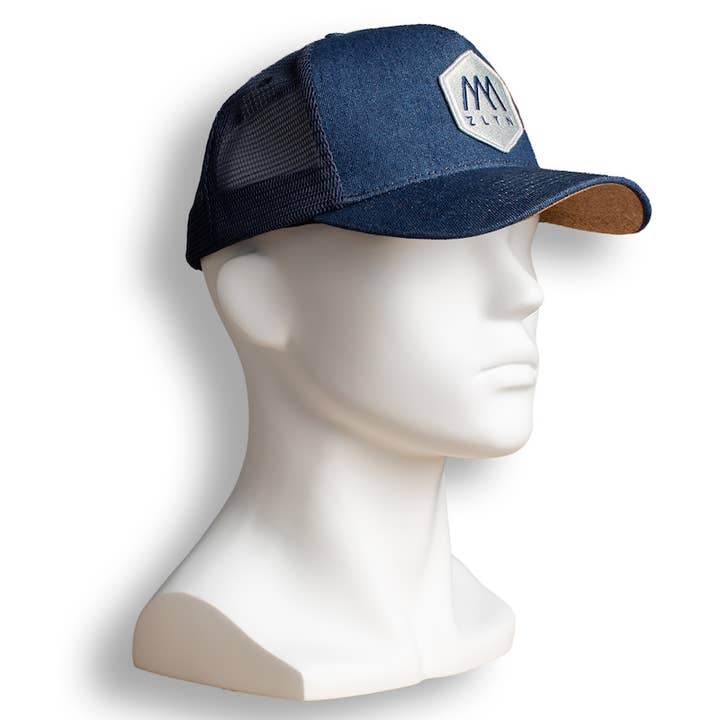 SPLASH' - Wholesale Trucker Hat - Unisex - Denim cap1