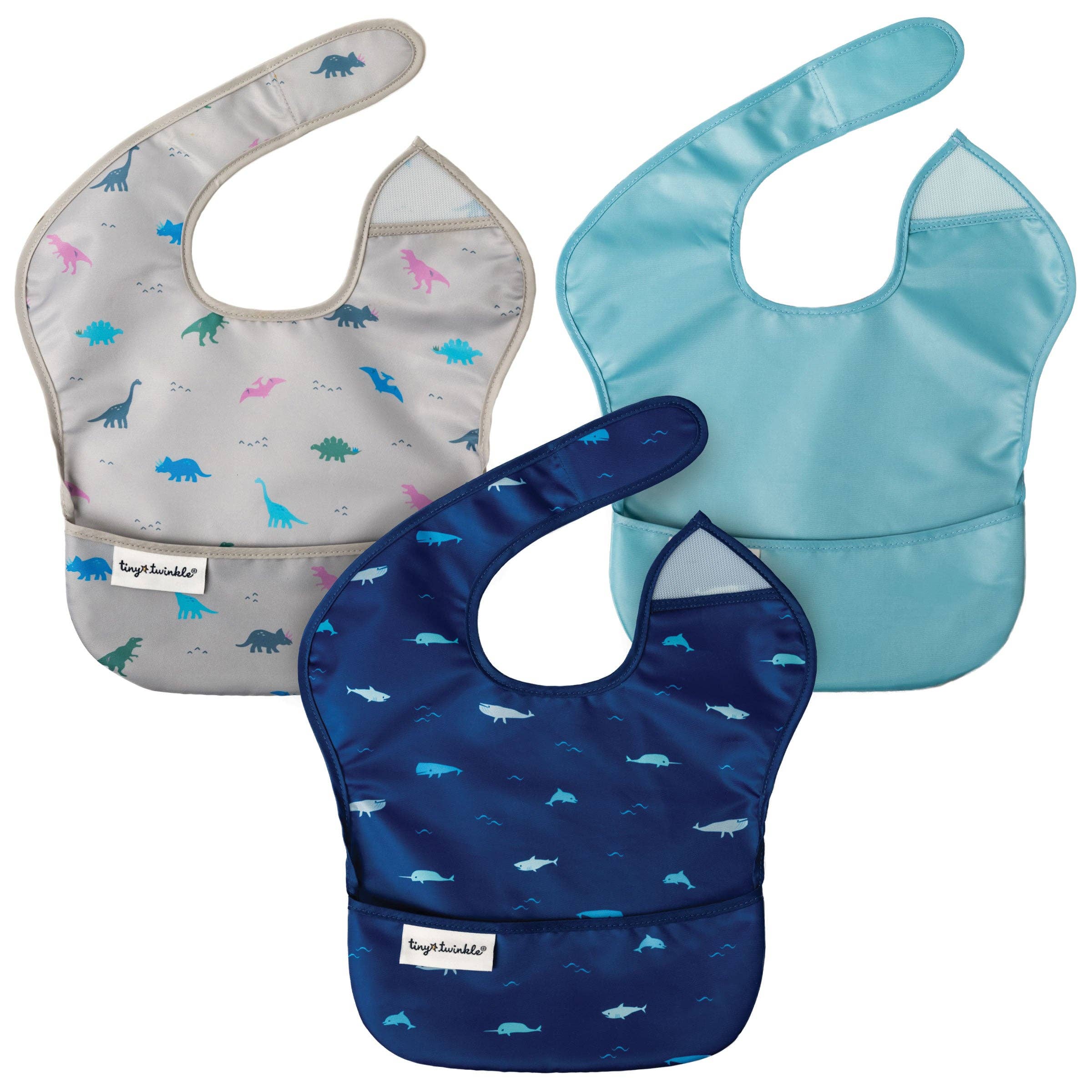 Brother Max Baby Gift Bundle Easy Hold Bowls and Catch & Fold Bibs 4 Months Up 