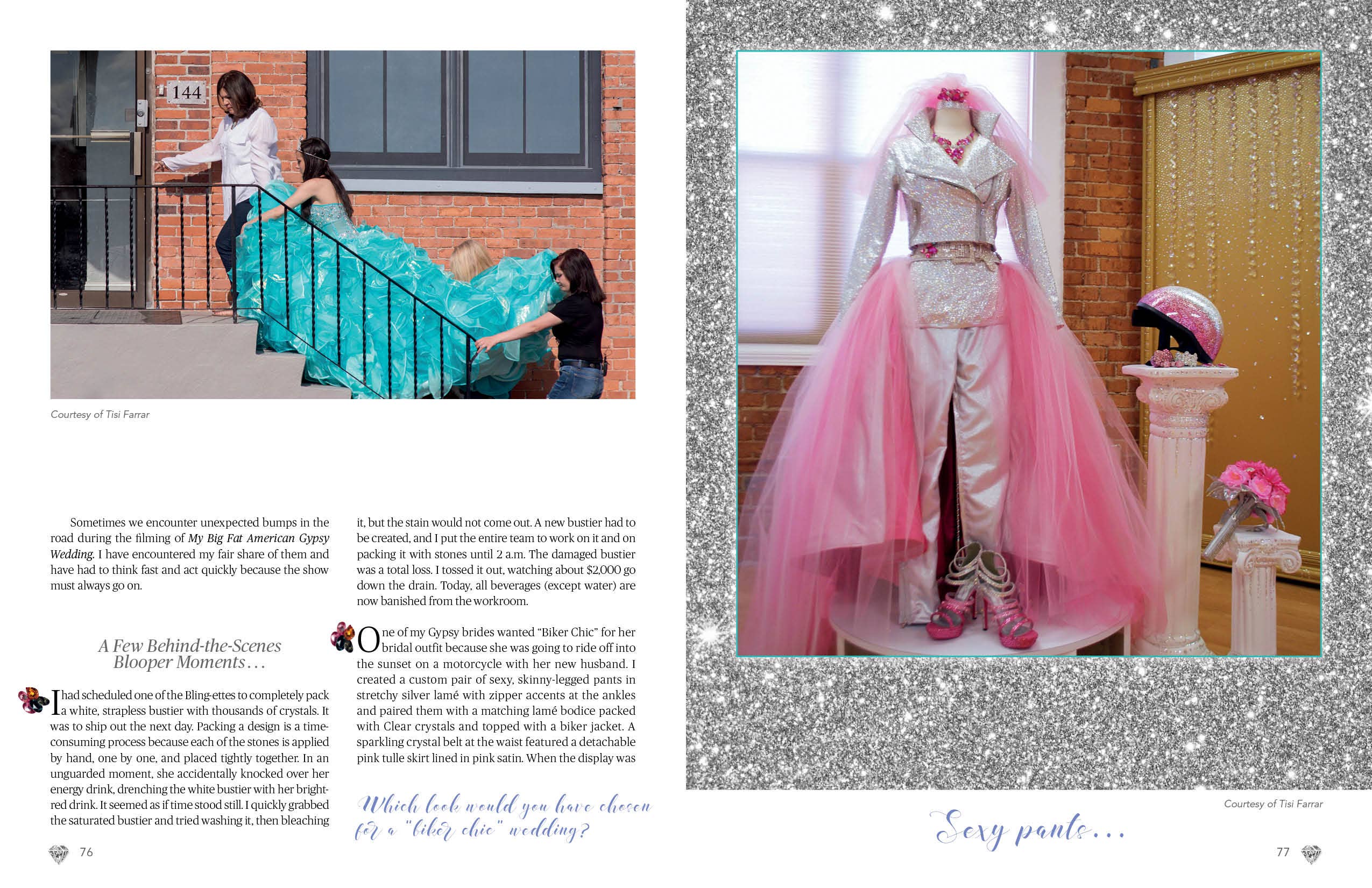 Schiffer Publishing – wholesale Crafts, Hobbies & DIY – Bling! The Uncommon Crystal Couture World of Sondra Celli3