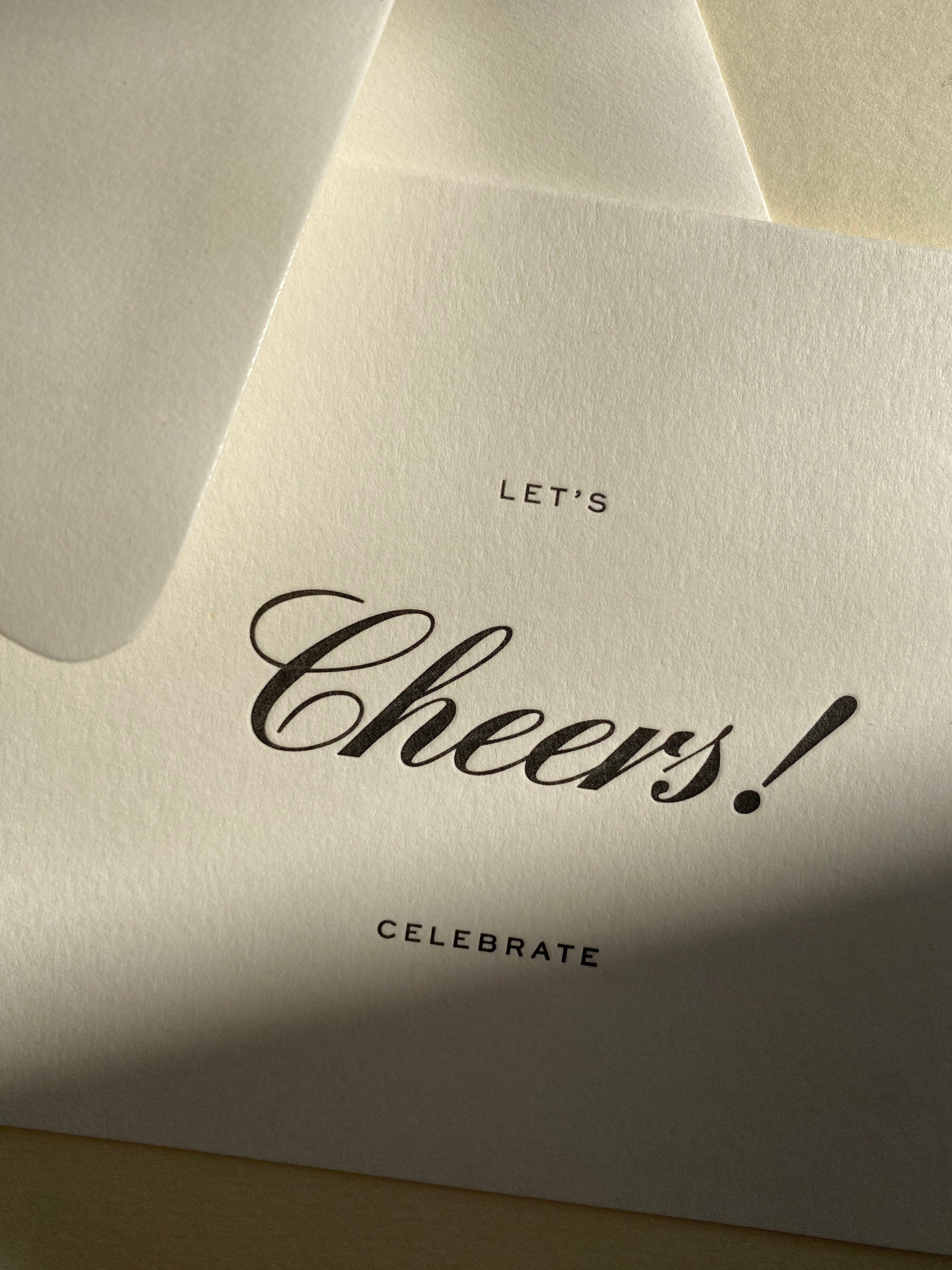 Jaymes Paper - Wholesale Congratulations Card - Cheers No. 152