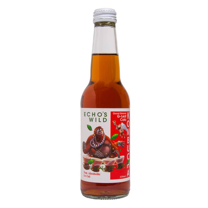 Echo's Wild - Kombucha Cola - Low Sugar Soda - 12x330mL and other Purchase Wholesale bi carb soda. Free Returns & Net 60 Terms on Faire trending on Faire.