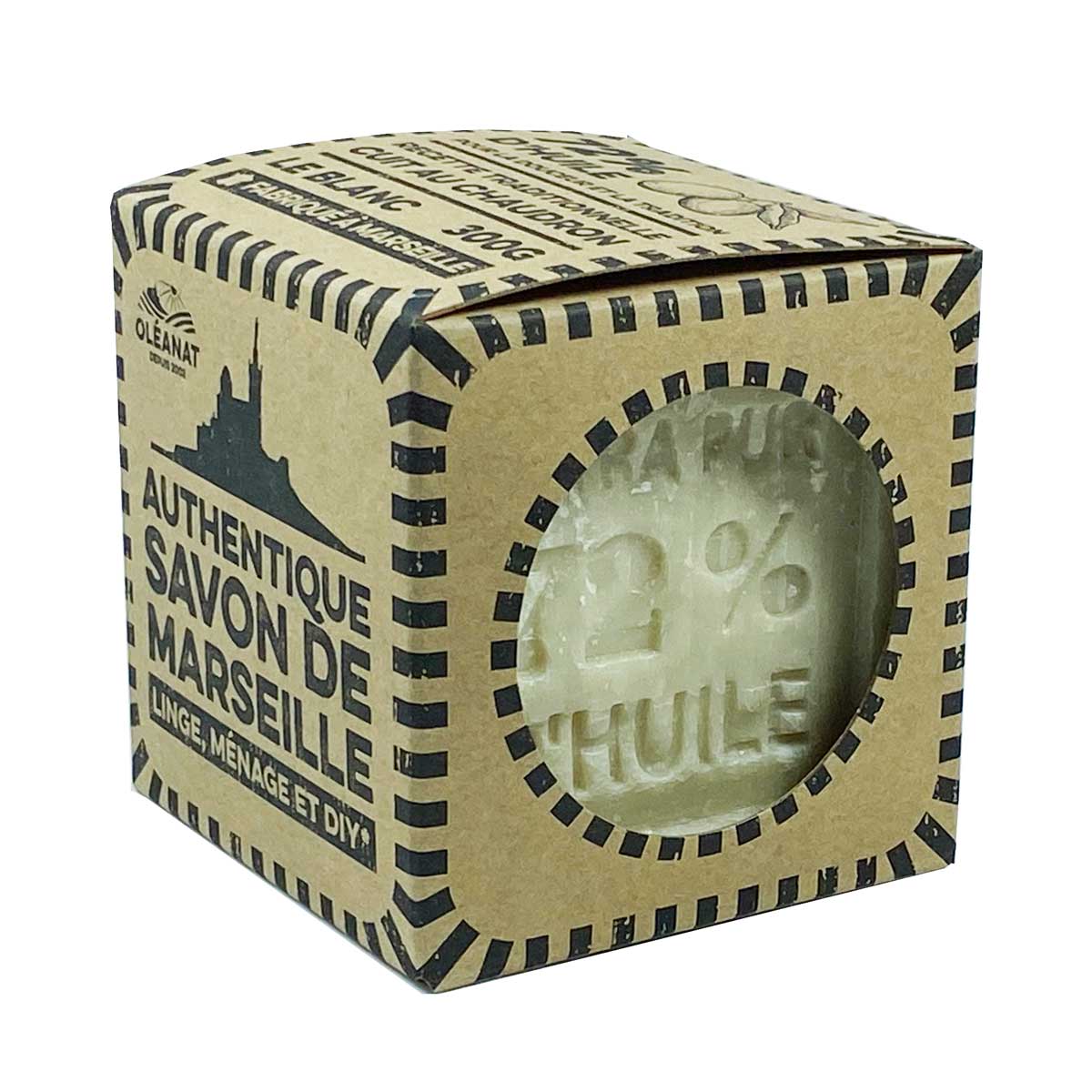 mOrganics Beauty - Wholesale Bar Soap - Oleanat Marseille Soap Beige 300g2