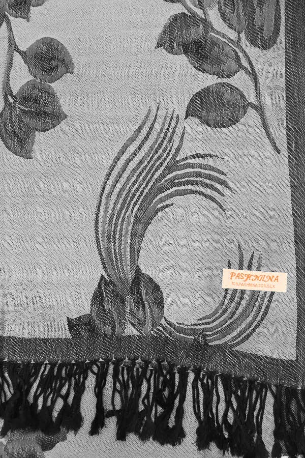 Cap Zone - Wholesale Scarf - Women's - Rose Floral Faux Silk Pashmina Wrap Scarf19