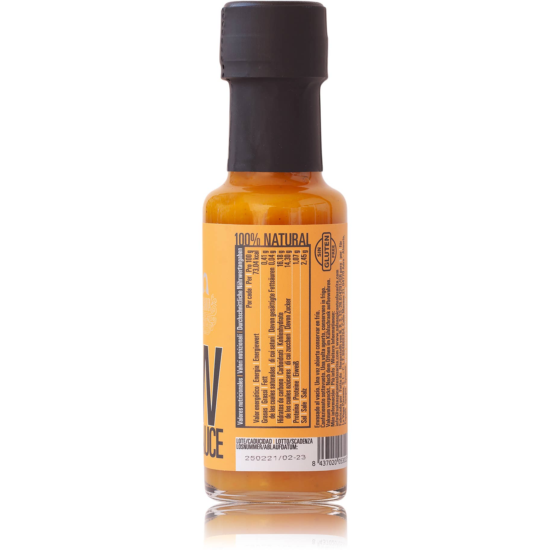 La Sarita | Peruvian Flavors - Wholesale Hot Sauce - La Salsa Amarilla 125 ml | 100% natural1