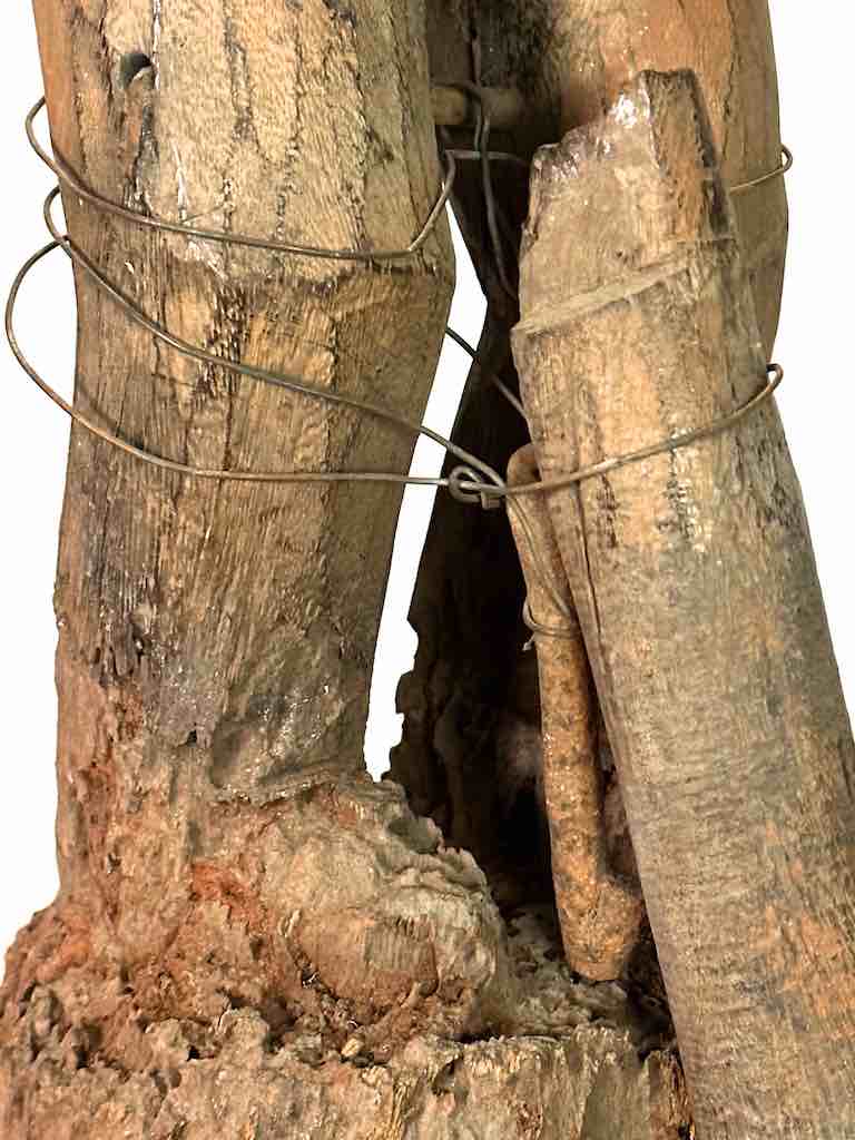 The Niger Bend - Venta al por mayor Escultura - Estatua de fetiche de fertilidad del pene articulado masculino con fuente vintage |25