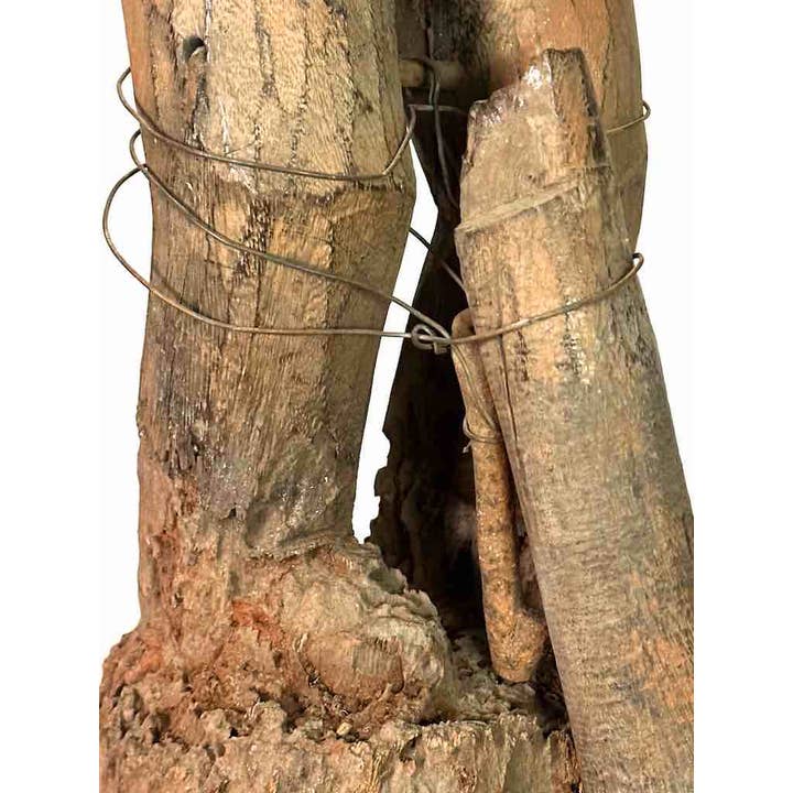 The Niger Bend - Venta al por mayor Escultura - Estatua de fetiche de fertilidad del pene articulado masculino con fuente vintage |25