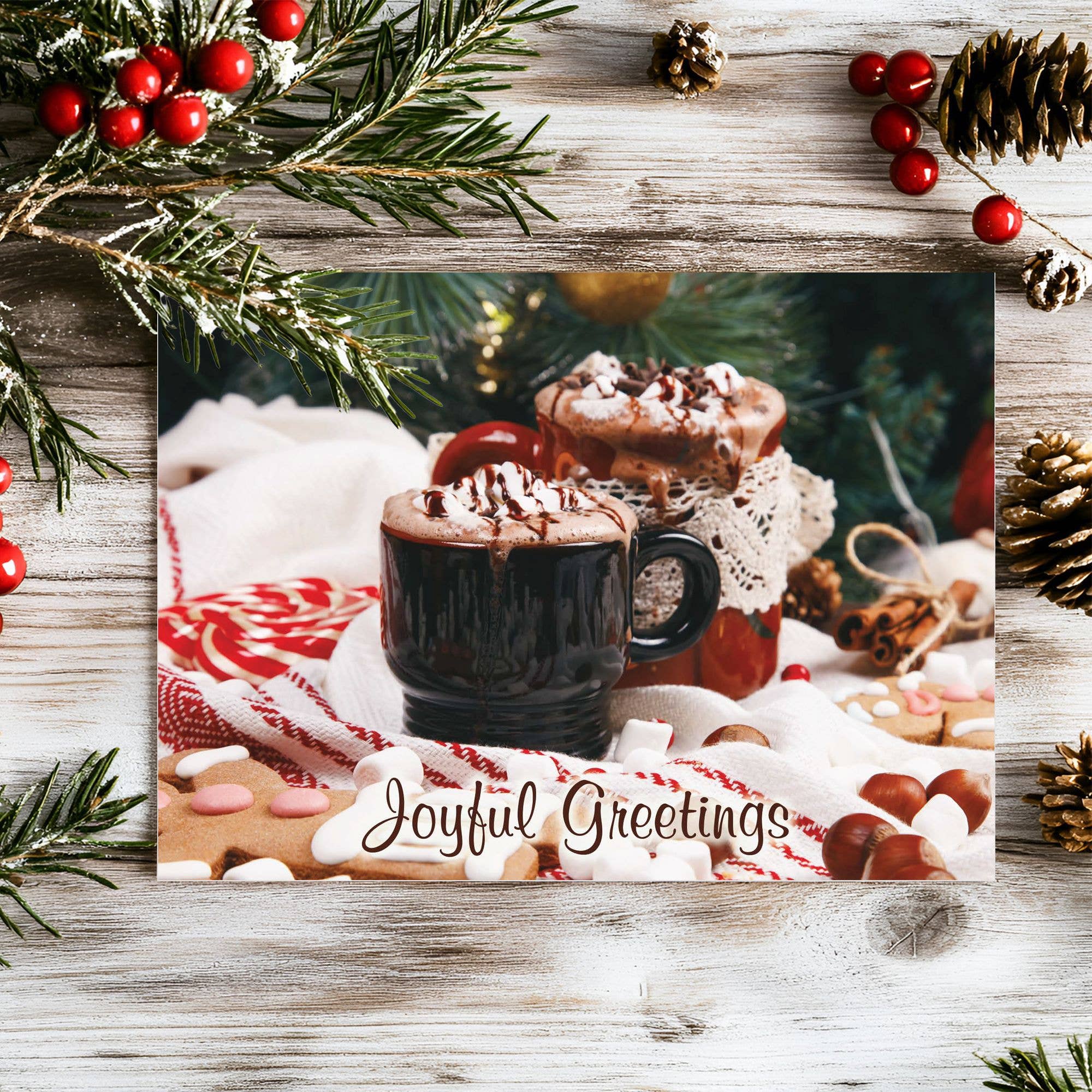 Crown Point Graphics - Vente Cartes de Noël - Cartes de Noël religieuses en boîte - Noël douillet KJV4