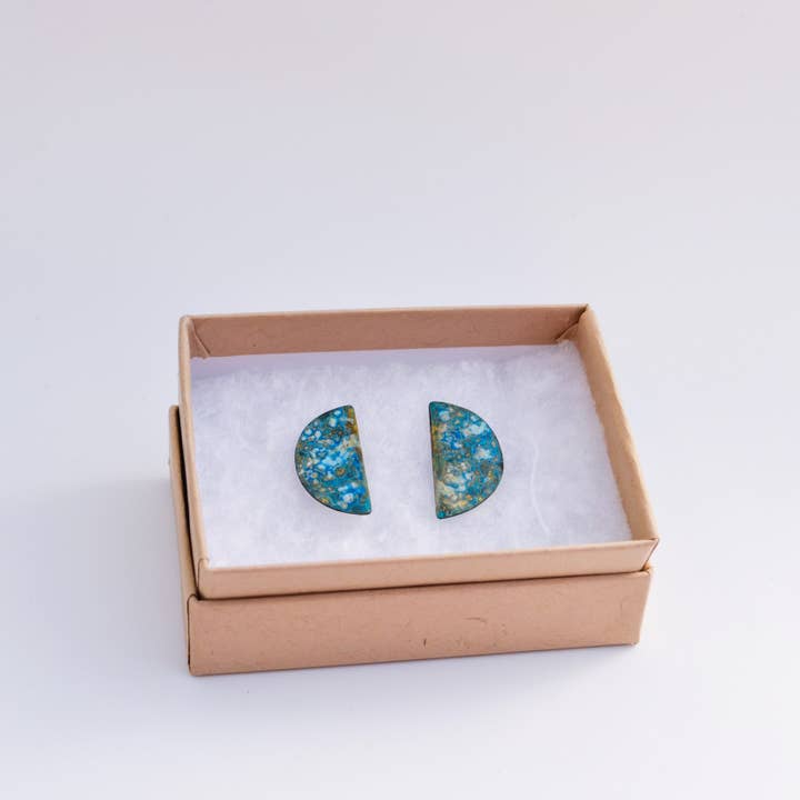 Stephanie Hopkins - Wholesale Stud/Post Earrings - Crescent Stud Earrings